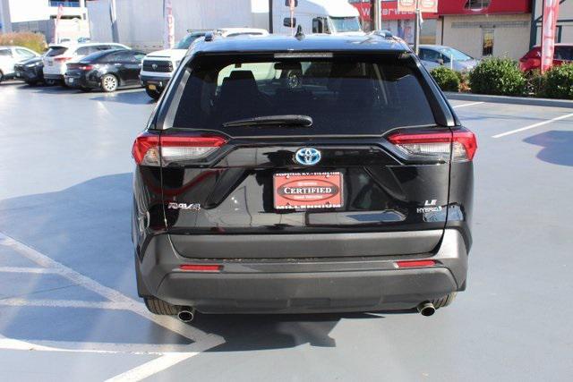 used 2021 Toyota RAV4 Hybrid car, priced at $26,995