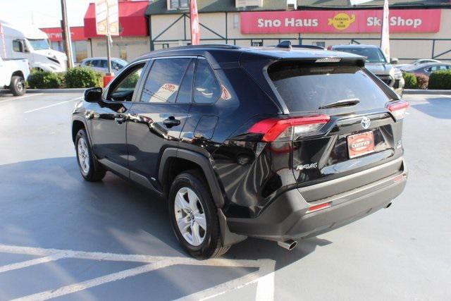 used 2021 Toyota RAV4 Hybrid car, priced at $26,995