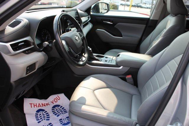 used 2021 Toyota Highlander car, priced at $33,995