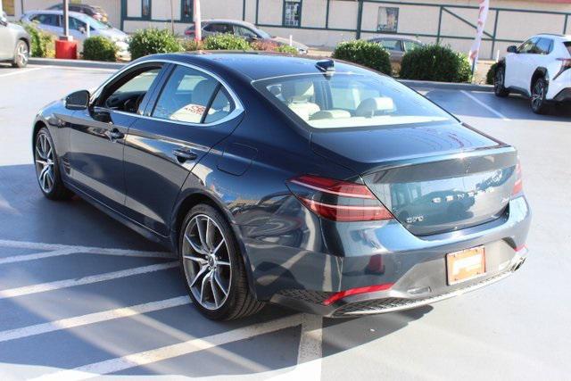 used 2023 Genesis G70 car, priced at $29,995