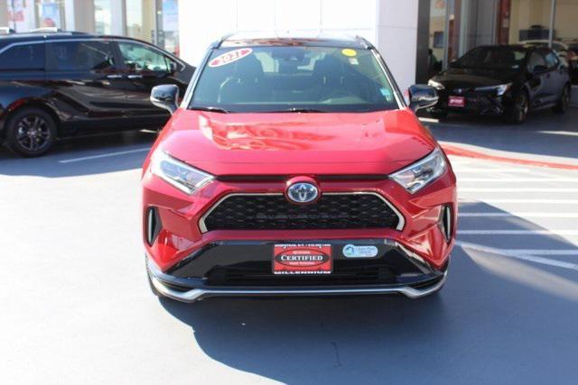 used 2021 Toyota RAV4 Prime car, priced at $37,995