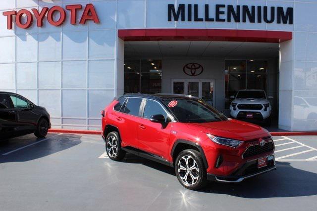 used 2021 Toyota RAV4 Prime car, priced at $37,995