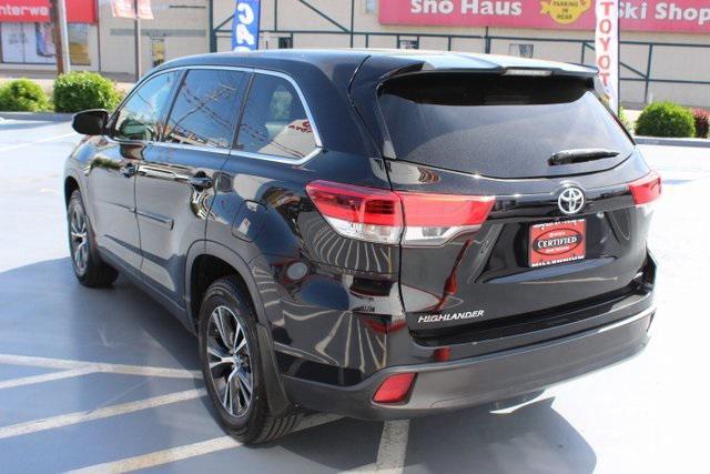 used 2019 Toyota Highlander car, priced at $23,995