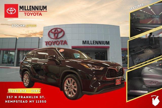 used 2022 Toyota Highlander car, priced at $43,995
