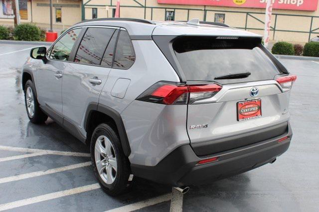 used 2021 Toyota RAV4 Hybrid car, priced at $28,995