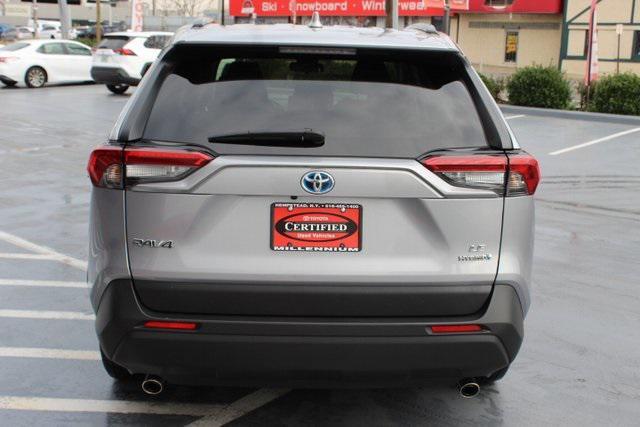 used 2021 Toyota RAV4 Hybrid car, priced at $28,995