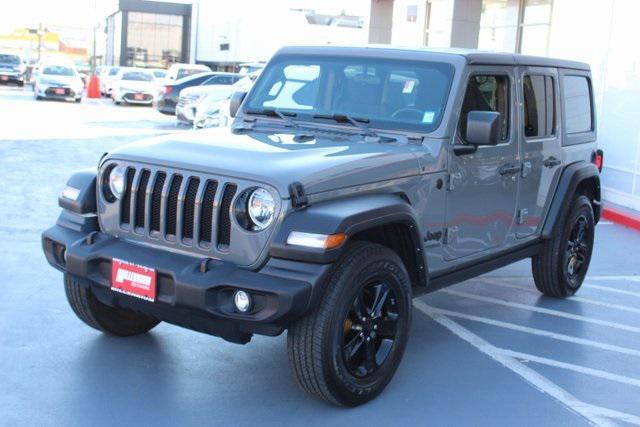 used 2022 Jeep Wrangler Unlimited car, priced at $31,995