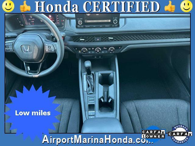 used 2023 Honda Accord car, priced at $25,225