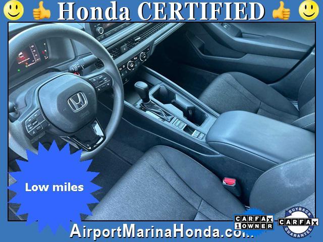 used 2023 Honda Accord car, priced at $25,225