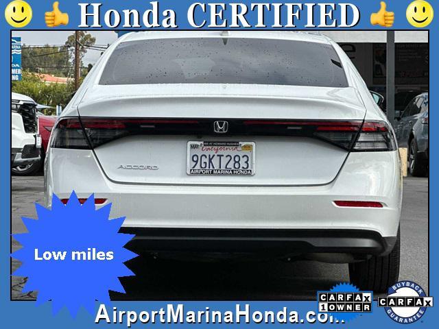 used 2023 Honda Accord car, priced at $26,450