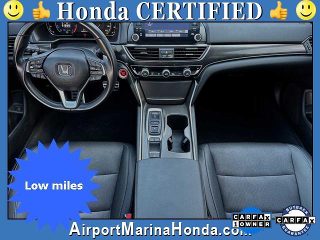 used 2021 Honda Accord car, priced at $29,500