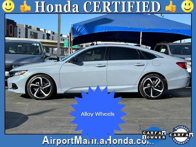 used 2021 Honda Accord car, priced at $29,500