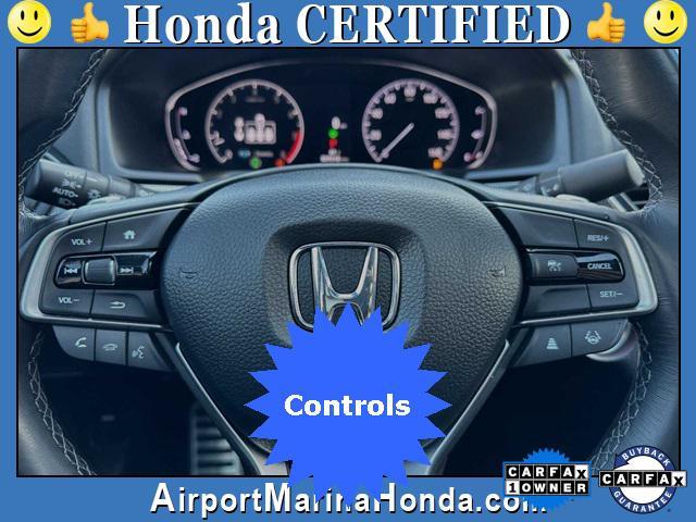 used 2021 Honda Accord car, priced at $29,500