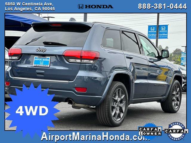 used 2021 Jeep Grand Cherokee car, priced at $30,189