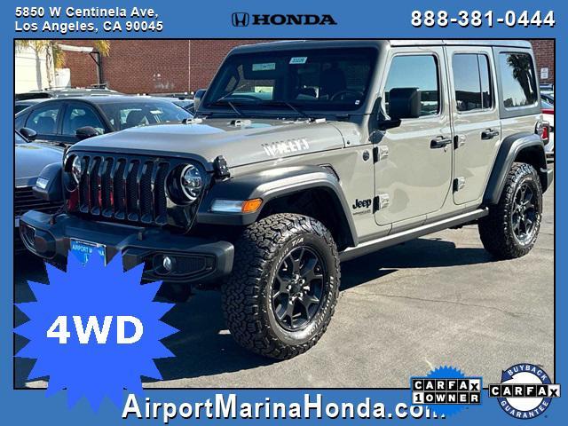 used 2020 Jeep Wrangler Unlimited car, priced at $29,200