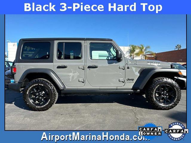 used 2020 Jeep Wrangler Unlimited car, priced at $29,200