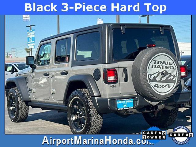 used 2020 Jeep Wrangler Unlimited car, priced at $29,200