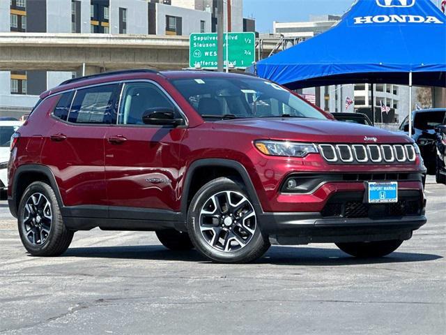 used 2022 Jeep Compass car, priced at $21,700