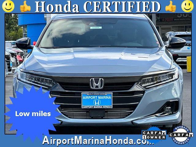 used 2021 Honda Accord car, priced at $26,695