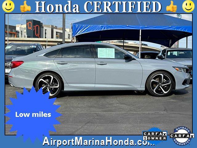 used 2021 Honda Accord car, priced at $26,695