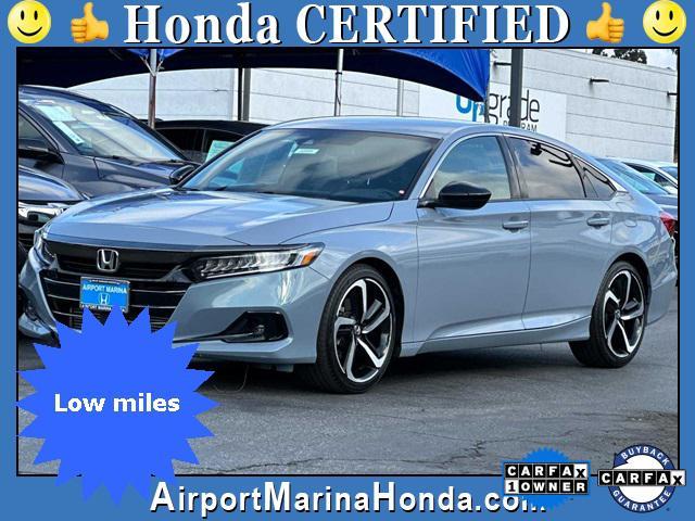 used 2021 Honda Accord car, priced at $26,695