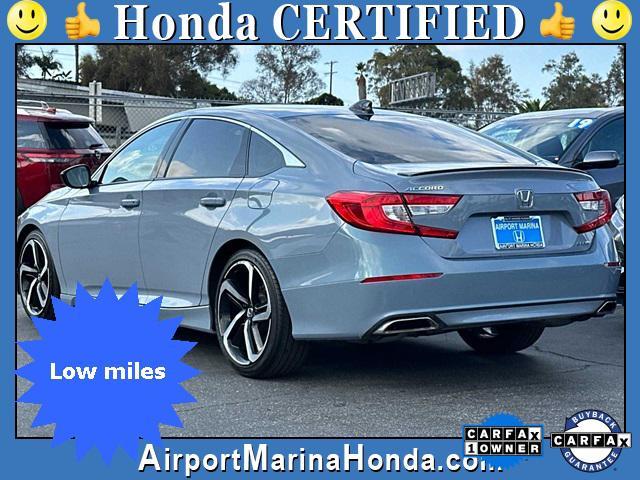 used 2021 Honda Accord car, priced at $26,695