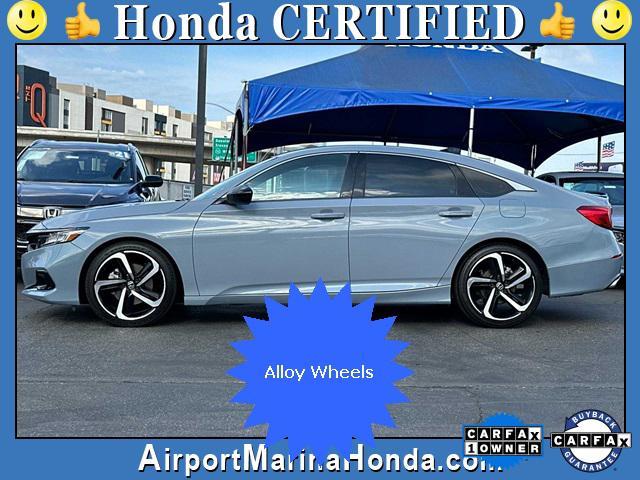 used 2021 Honda Accord car, priced at $26,695