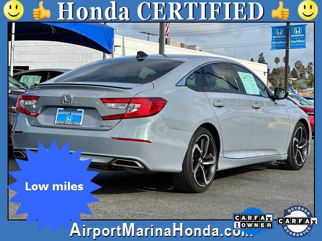 used 2021 Honda Accord car, priced at $26,695