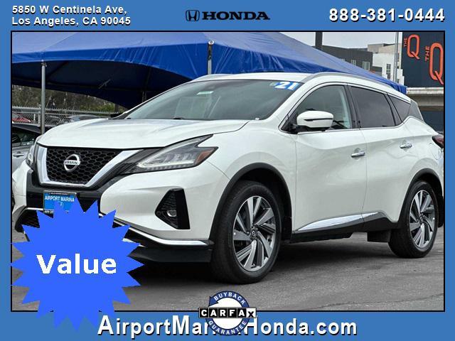 used 2021 Nissan Murano car, priced at $22,469