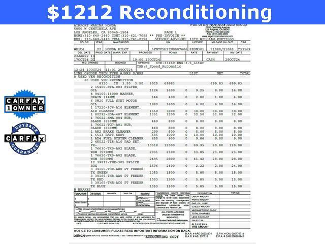 used 2022 Honda Pilot car, priced at $32,450