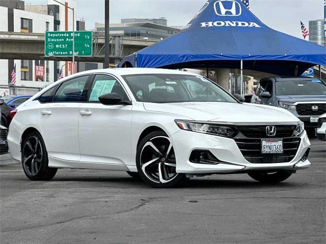 used 2021 Honda Accord car, priced at $27,000