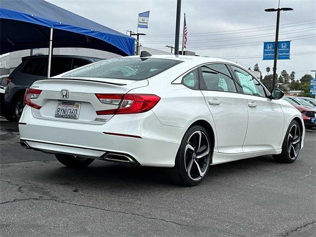 used 2021 Honda Accord car, priced at $27,000