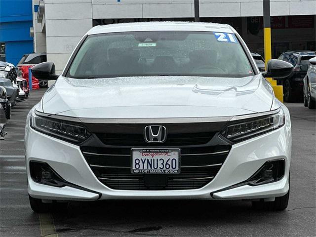 used 2021 Honda Accord car, priced at $27,000