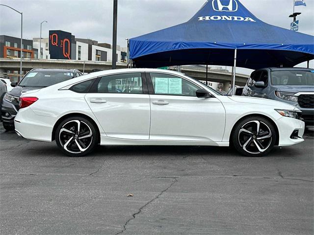 used 2021 Honda Accord car, priced at $27,000