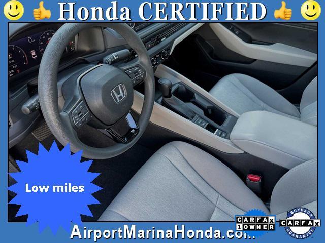 used 2023 Honda Accord car, priced at $26,300