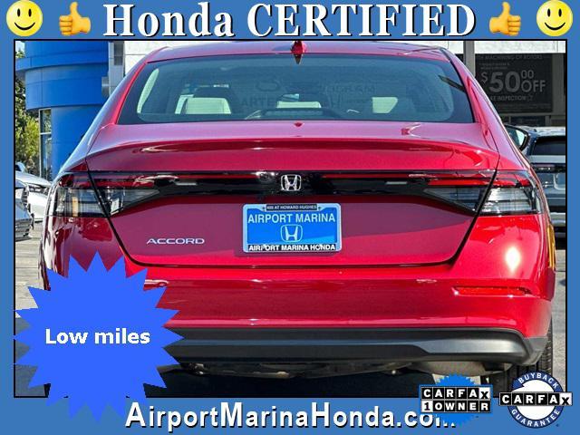 used 2023 Honda Accord car, priced at $26,300