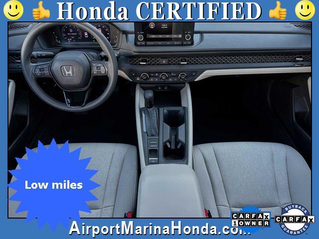 used 2023 Honda Accord car, priced at $26,300