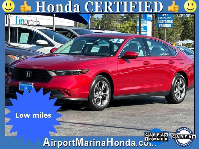 used 2023 Honda Accord car, priced at $26,300