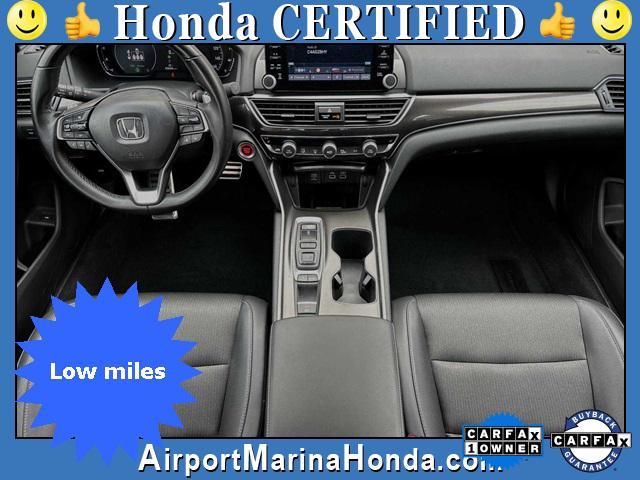 used 2021 Honda Accord car, priced at $27,984