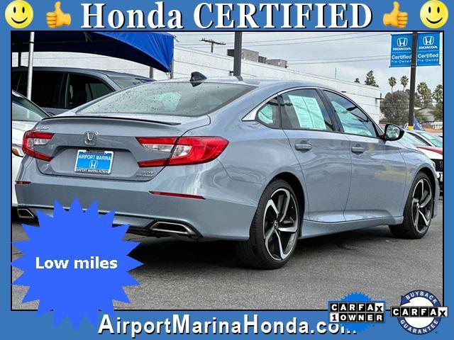 used 2021 Honda Accord car, priced at $27,984