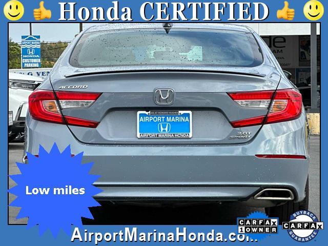 used 2021 Honda Accord car, priced at $27,984