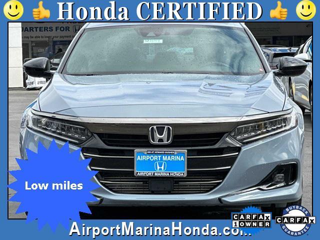 used 2021 Honda Accord car, priced at $27,984