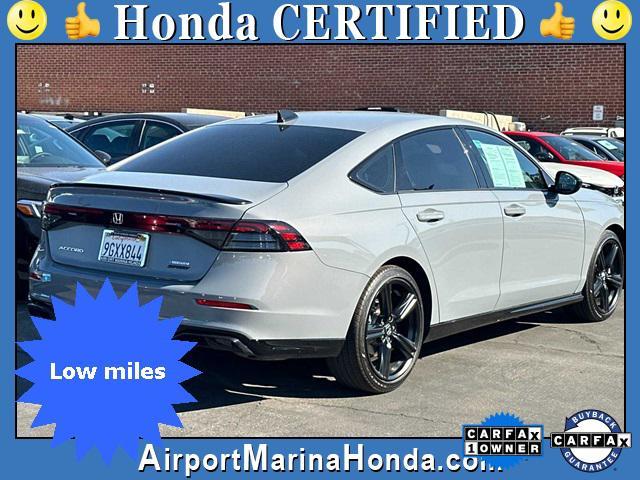 used 2023 Honda Accord Hybrid car, priced at $31,750