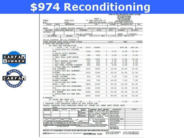 used 2023 Honda Accord Hybrid car, priced at $31,750