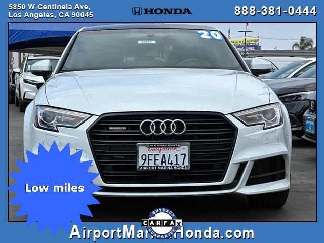 used 2020 Audi A3 car, priced at $24,000