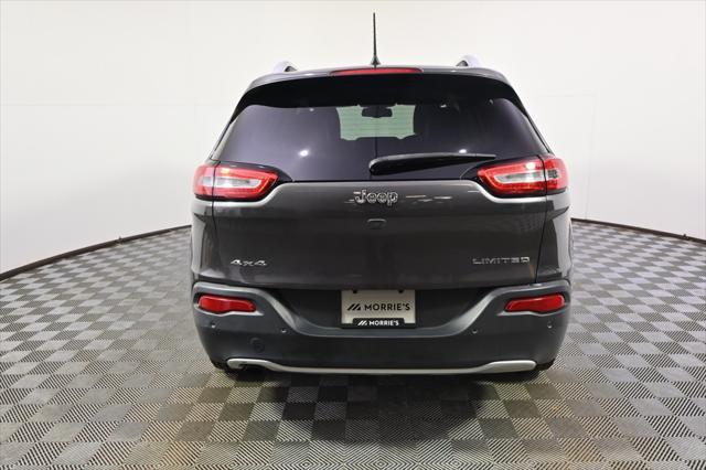 used 2018 Jeep Cherokee car, priced at $12,488