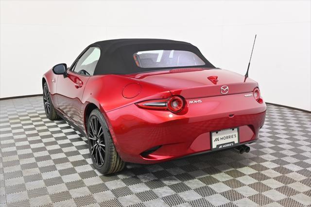 new 2025 Mazda MX-5 Miata car, priced at $36,357