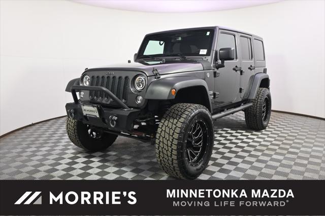 used 2017 Jeep Wrangler Unlimited car, priced at $24,988