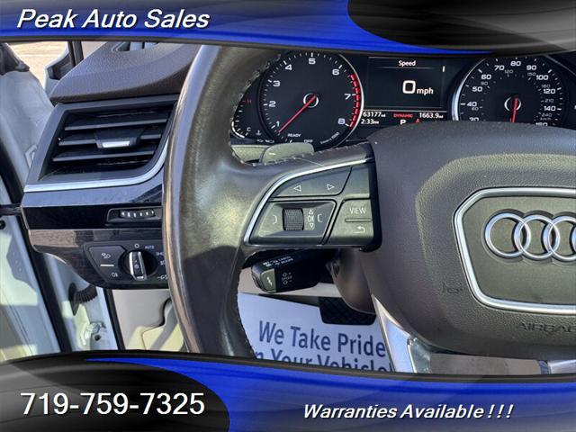 used 2019 Audi Q7 car, priced at $24,787