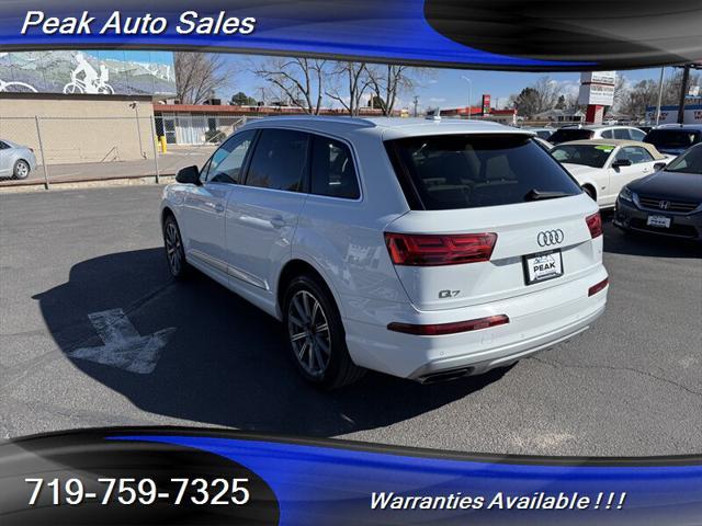 used 2019 Audi Q7 car, priced at $24,787